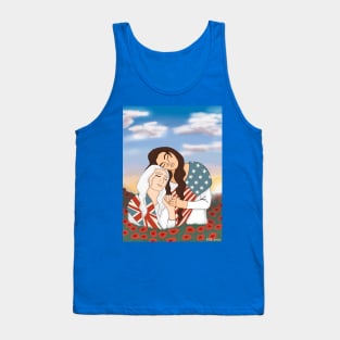 Columbia and Britannia (Large Design) Tank Top